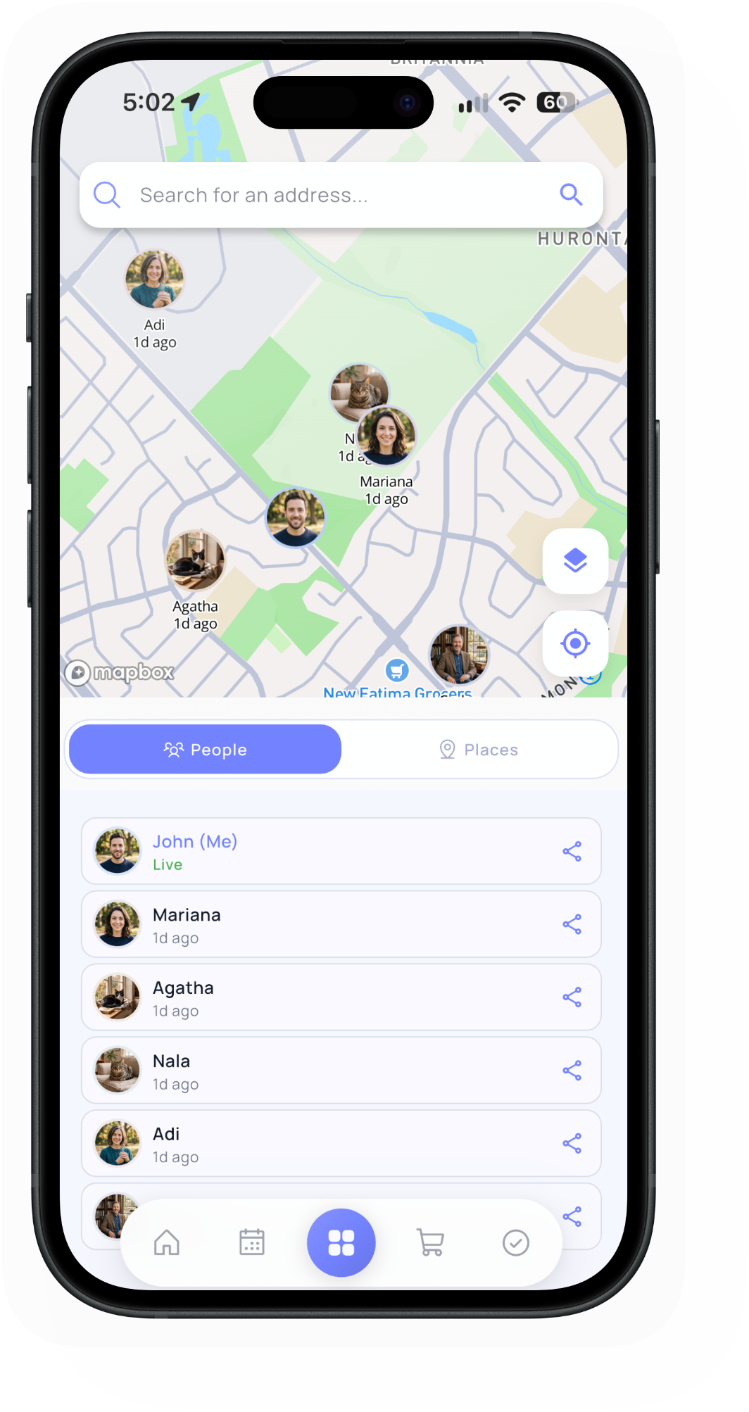 See where family is, and save what matters